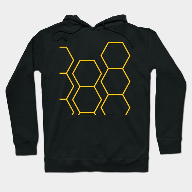 Honeycomb | Like a Bee Hoodie by HalamoDesigns